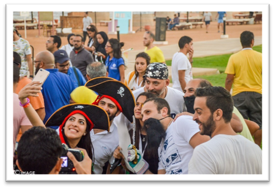 Pirates crowd