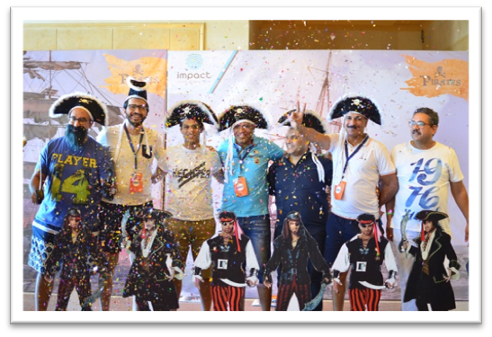 Pirates on stage